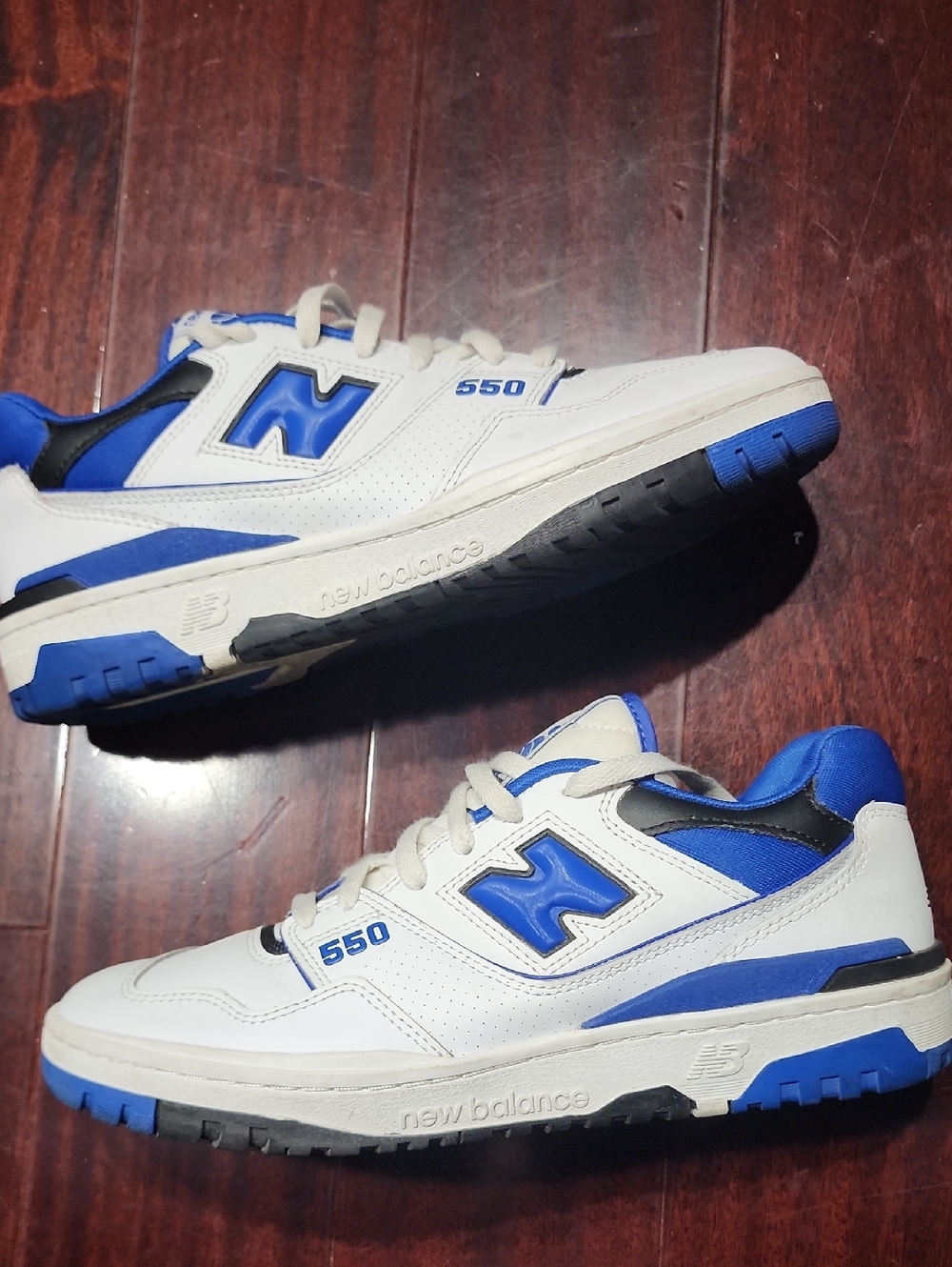 New Balance 550 Sneakers | White Team Royal Sz 10.5